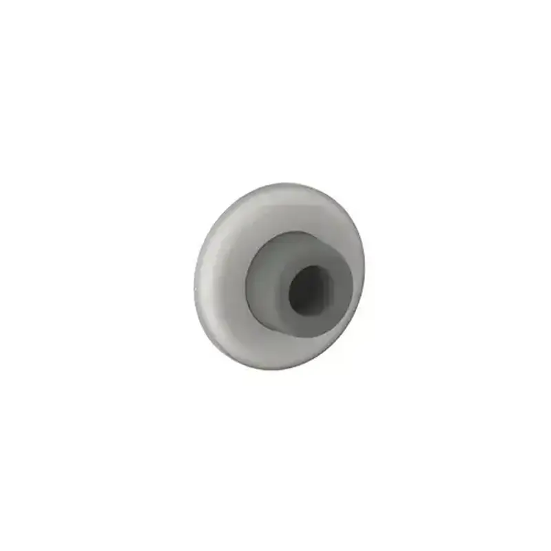 Hager 018702-XCP10 236W Smooth Concave Wall Stop, Bright Bronze Finish - pack of 10