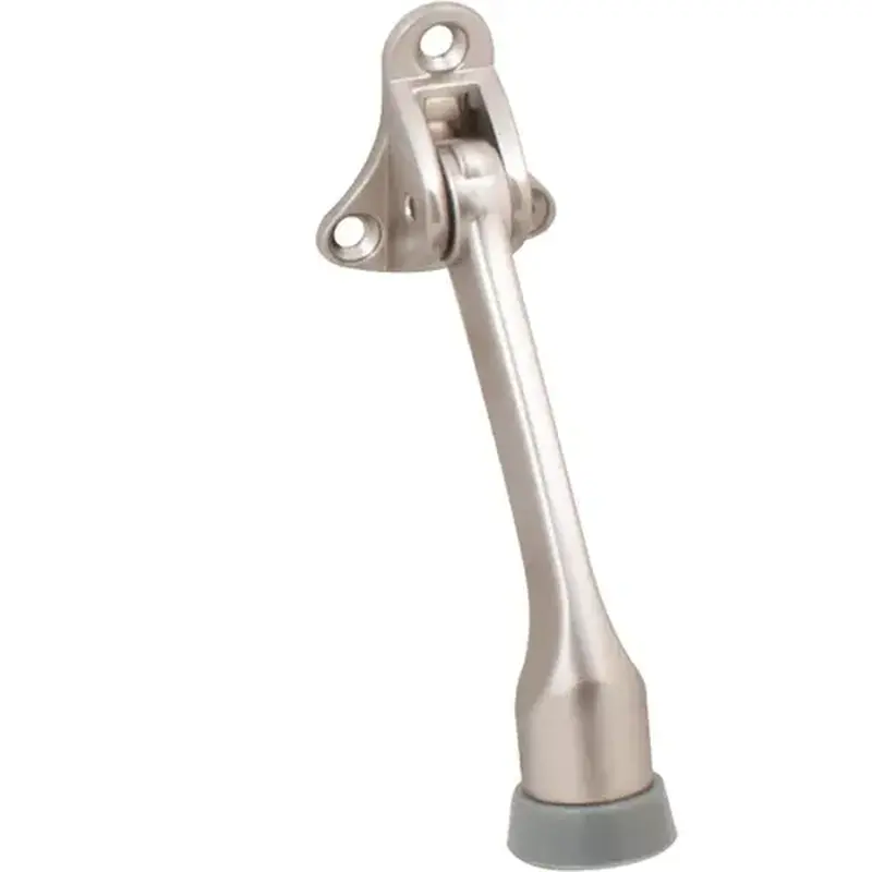 Stone Harbor Hardware 31455-15 4" Kick-Down Door Stop - Satin Nickel