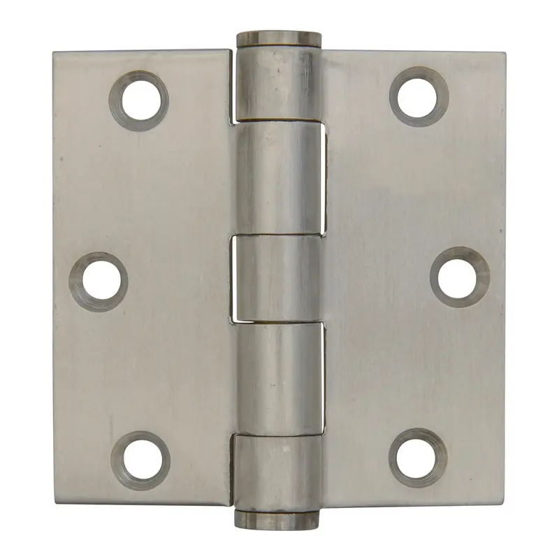 3" x 3" Stainless Steel HingeSatin Stainless Steel