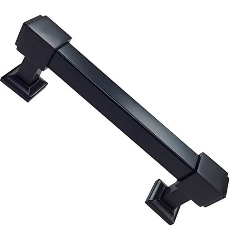 Black Cabinet Drawer Pulls - SHKM010-BLK-5