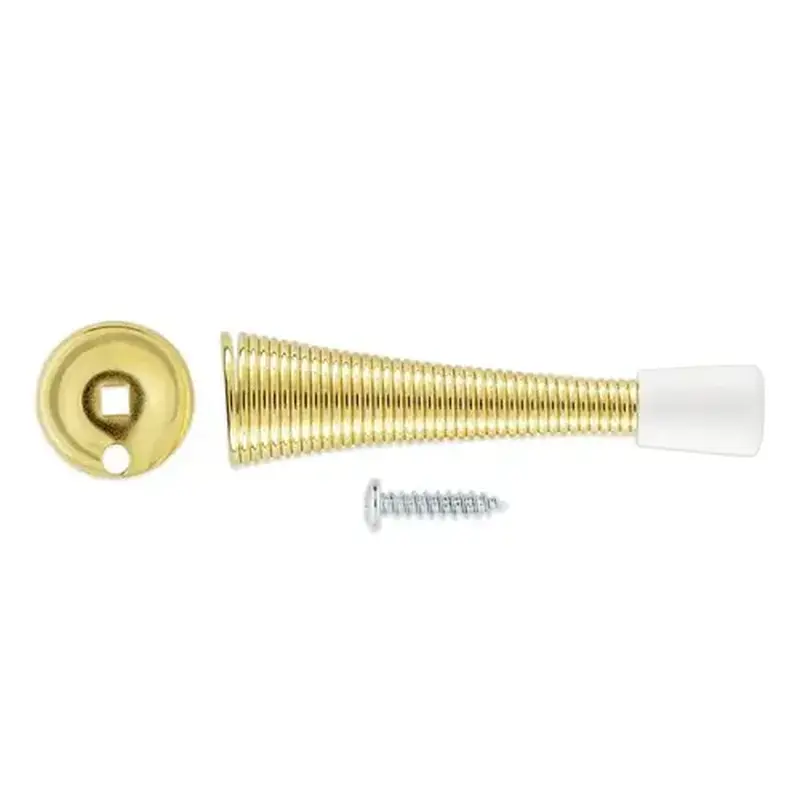National Hardware N830-554 V232 Series Door Stop, Steel, Brass