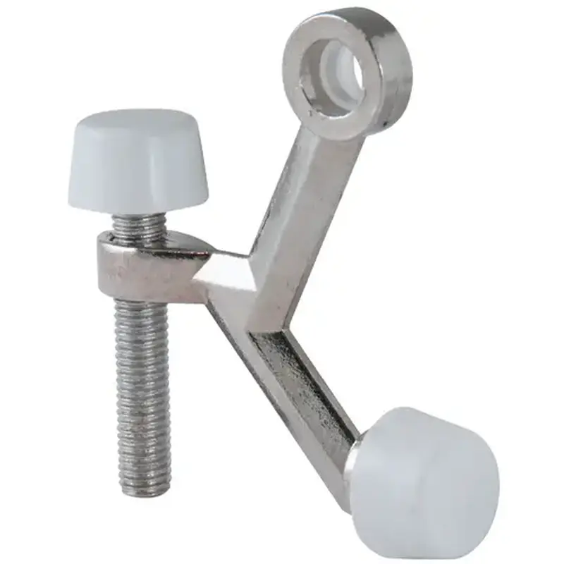 Ultra Hardware 61724 3 In. Polished Chrome Hinge Pin Door Stop