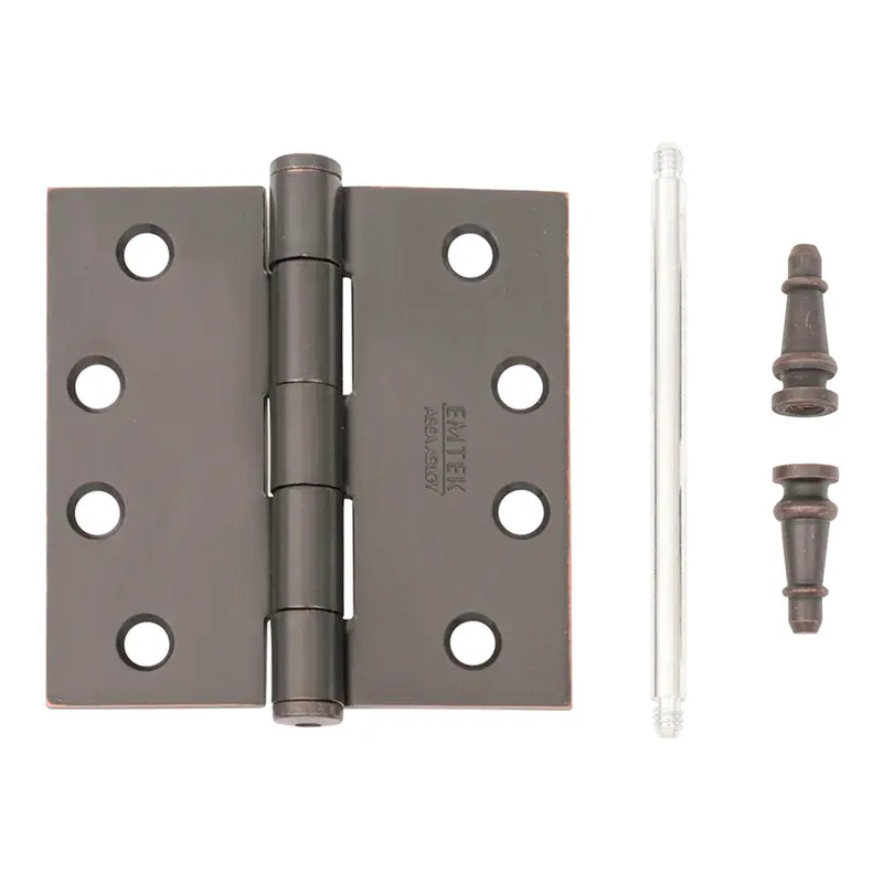 4" Builder's Grade Steeple Tipped Hinge BundleOil Rubbed Bronze / Oil Rubbed Bronze