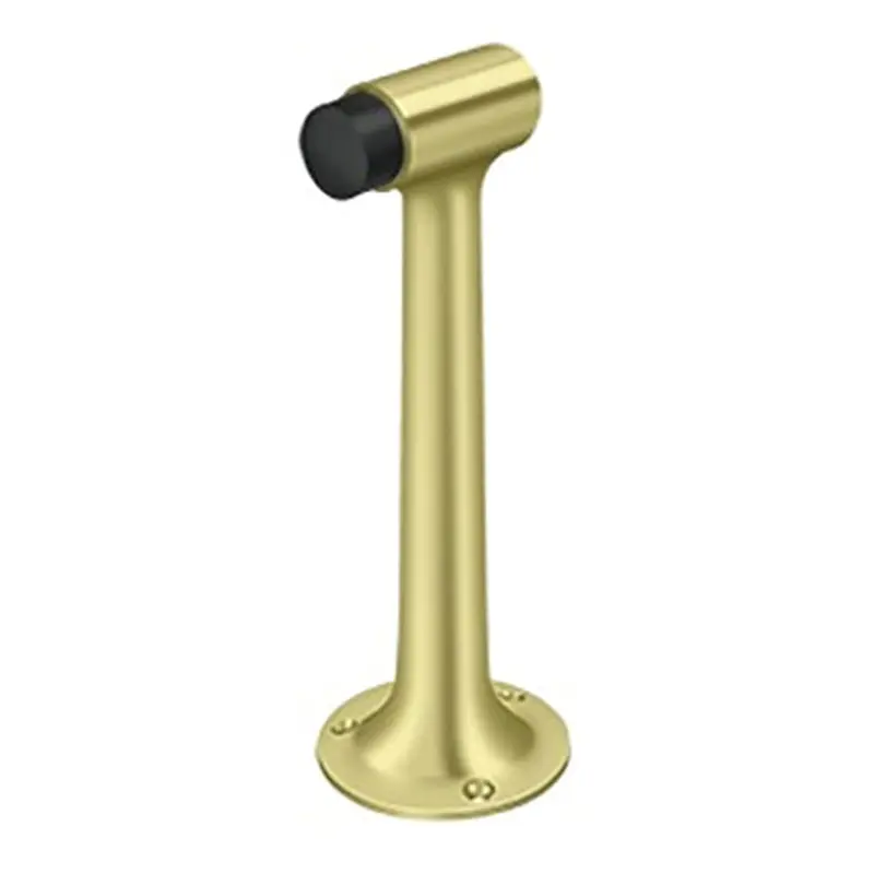 8" Heavy Duty Floor Mounted Door StopPolished Brass