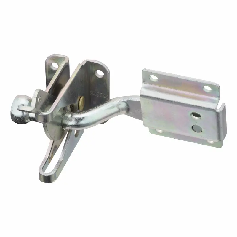 Floating Strike Bar Gate LatchBlack