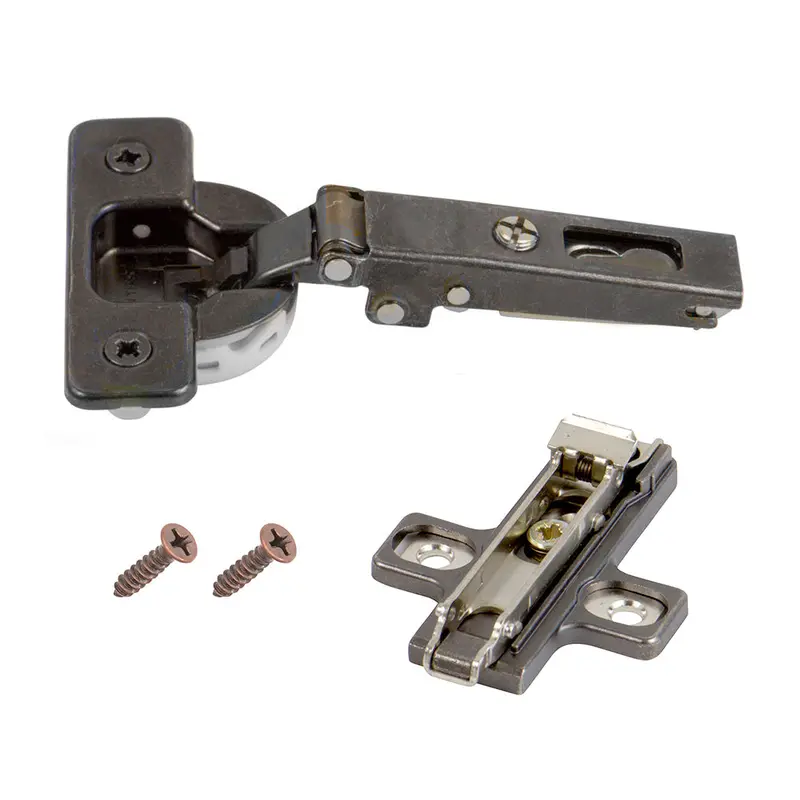 Soft-Close Straight Arm Hinge for Frameless Cabinets - Bundle2mm