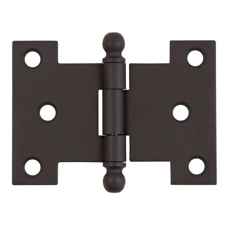 Solid Brass Parliament HingesOil Rubbed Bronze / 2-1/4" H x 3" W