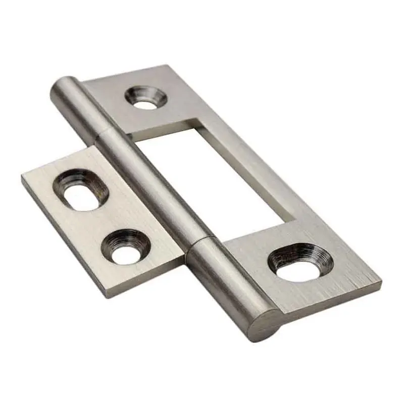 Solid Brass No-Mortise HingeAntique Brass