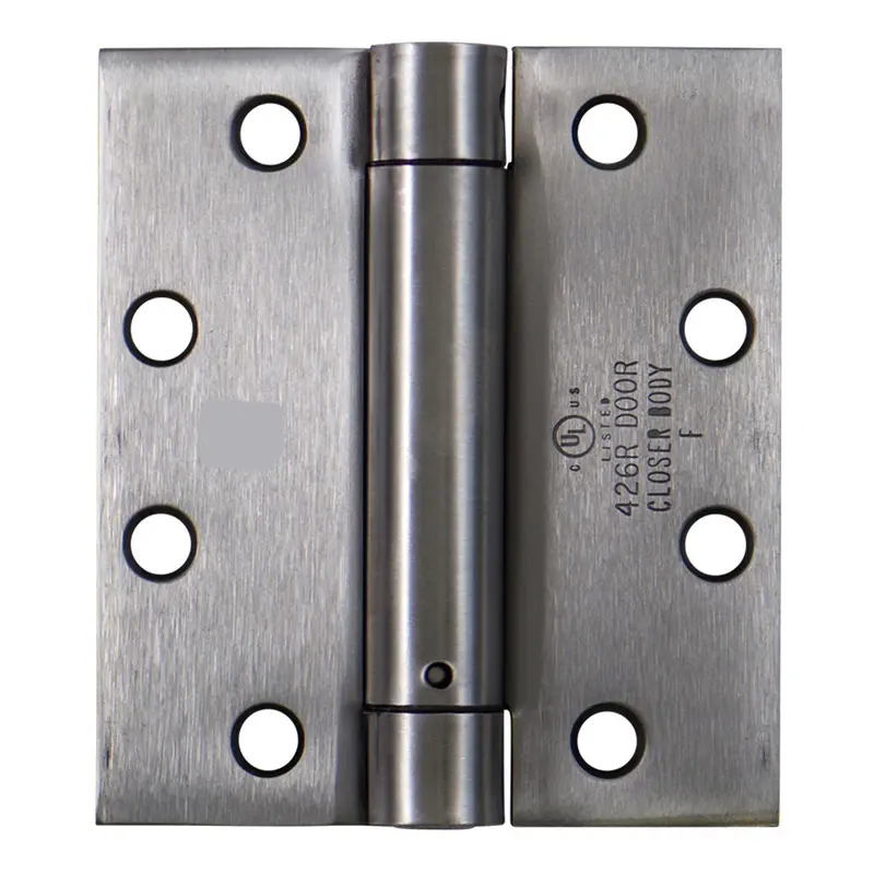 Stainless Steel Spring Hinge with Stainless Spring4-1/2" x 4"