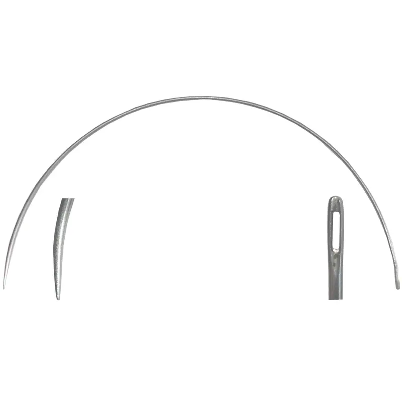 3-1/2" - 17Ga Curved Round Point Light Needle 12/pk