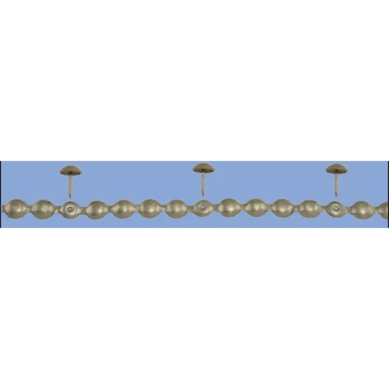 #5 7/16" Decorative Nailhead Trim 50Yards/roll - Various ColorsFrench Natural