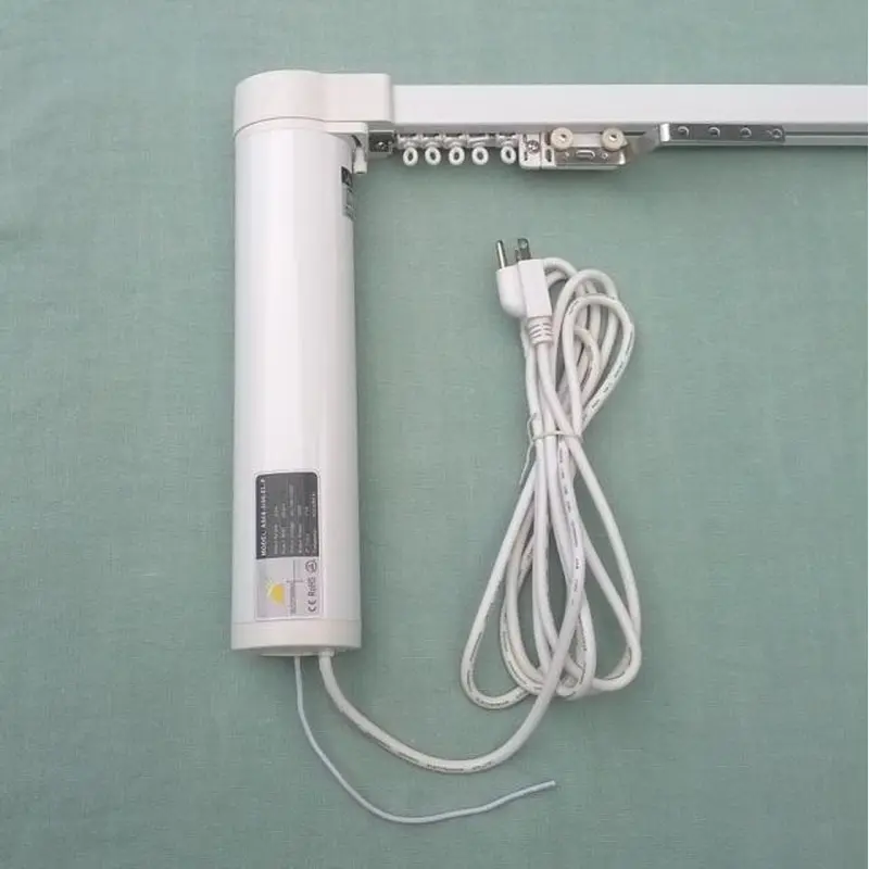 Briza, Drapery Motor Back Belt Connector - White