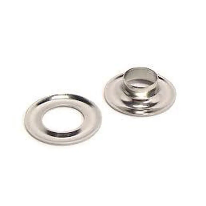 C.S. Osborne #4 1/2" Stainless Steel Grommets With Plain Washers (144/box)