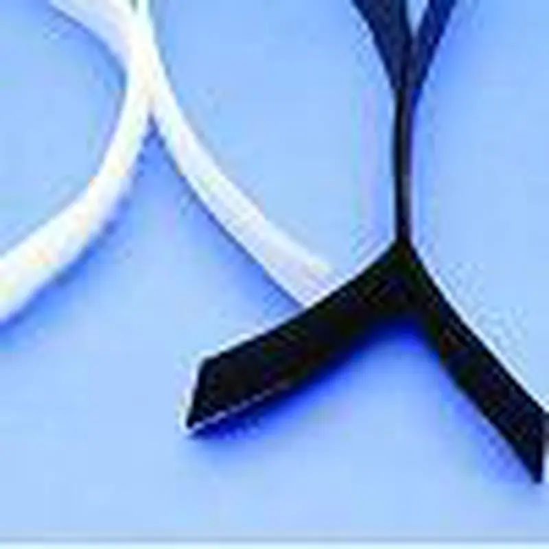 Generic Brand Sew-On Hook 50 Yards/Roll5/8" / White