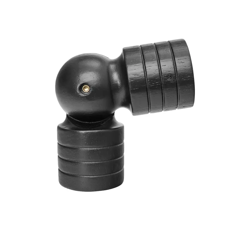 Kirsch 1-3/8" Wood Drapery Swivel Socket - Various ColorsDark Chocolate 825