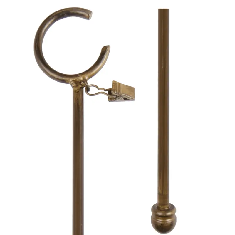 Kirsch 36" Wrought Iron Curtain Baton - Various Colors1" / Heirloom Copper 805