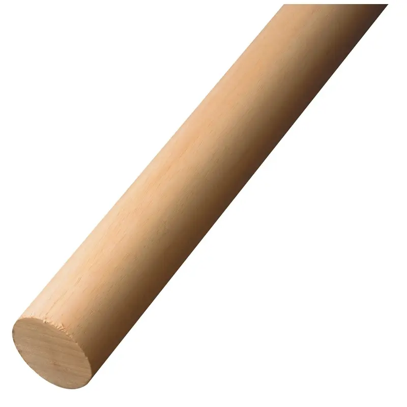 Forest Porto Wood Pole Smooth Black 2"
