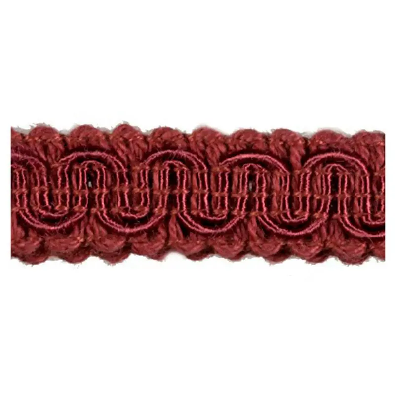 Rayon Scroll Gimp - J01 Cherry 36 Yards