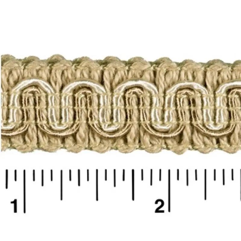 Rayon Scroll Gimp - PR11 Pearl 36 Yards