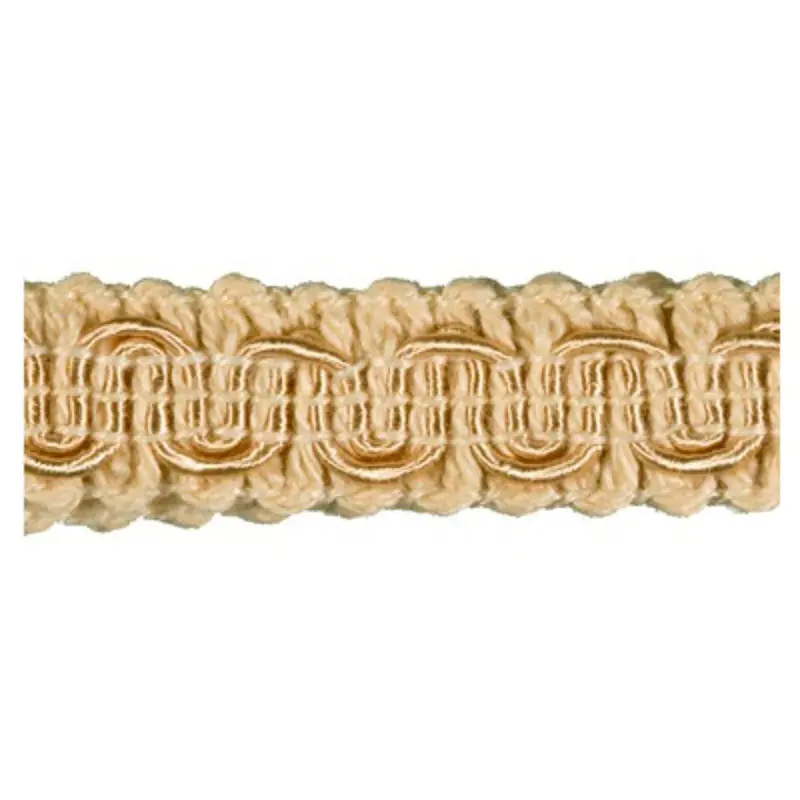 Rayon Scroll Gimp - C01 Kasha 36 Yards