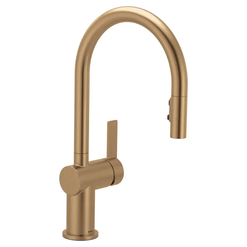 Cia One-Handle High Arc Pulldown Kitchen FaucetChrome