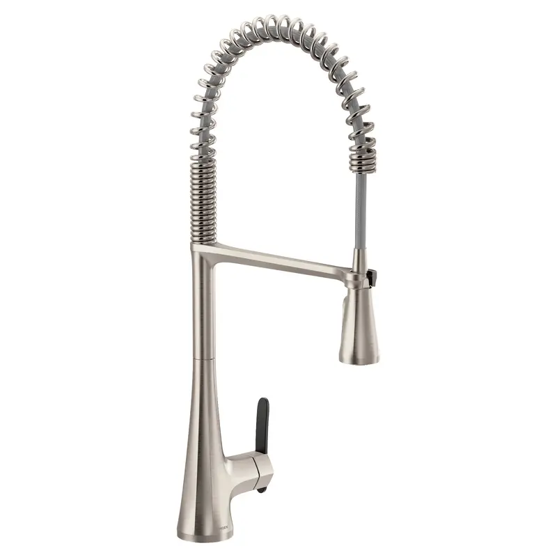 Sinema One-Handle Pre-Rinse Spring Pulldown Kitchen FaucetChrome