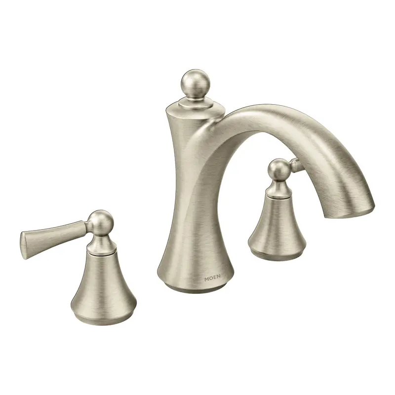 Wynford Chrome Two-Handle Non-Diverter Roman Tub FaucetChrome