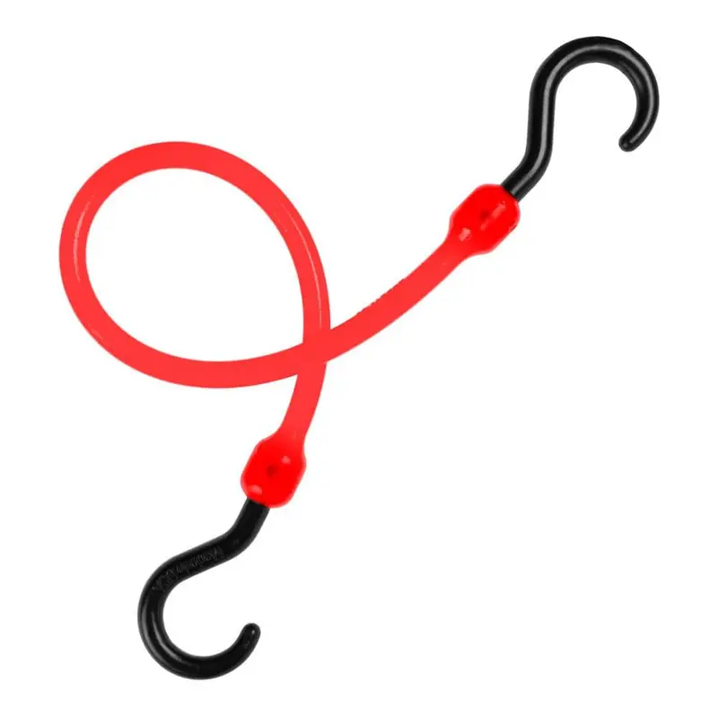 18 in. Easy Stretch Cord in Red (4-Pack)
