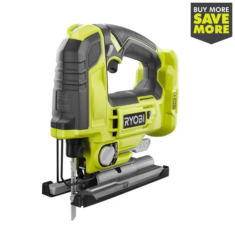 18-Volt ONE  Cordless Brushless Jig Saw (Tool Only)1 Battery & Charger Included / 5.10
