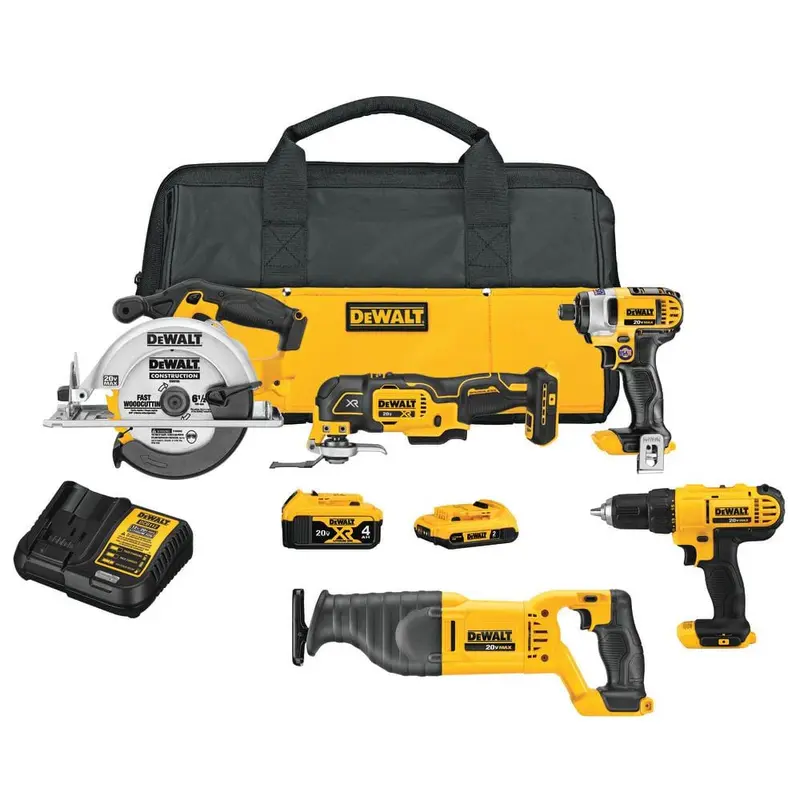 20-Volt MAX Cordless Combo Kit (5-Tool)24.5 / each