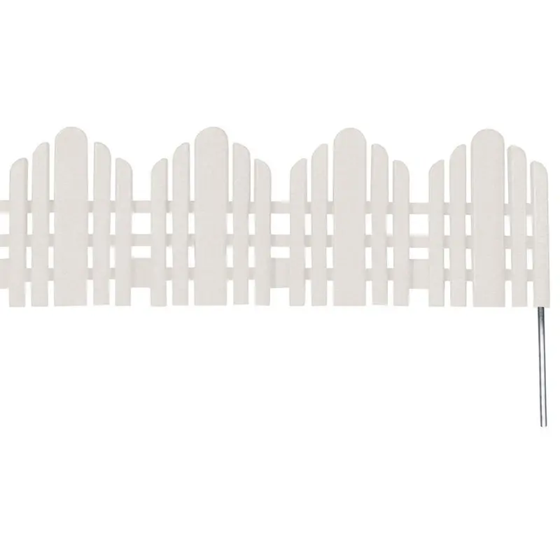 22 in. x 10 in. Plastic Adirondack Decorative Border Lawn Edging