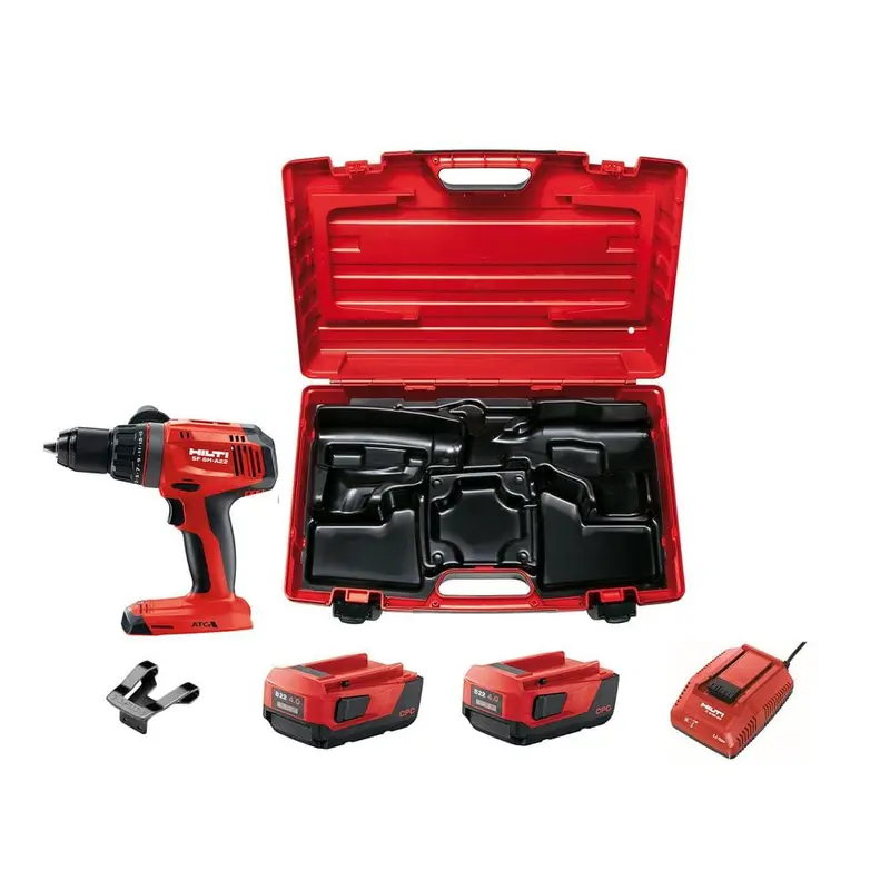 22-Volt Lithium-Ion 1/2 in. Cordless Hammer Drill Driver SF 6H with Kit Box3.4 / each