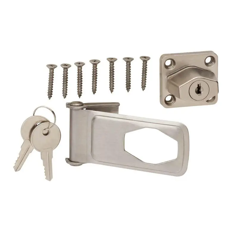 3-1/2 in. Stainless Steel Key Locking HaspStainless Steel / 0.4125
