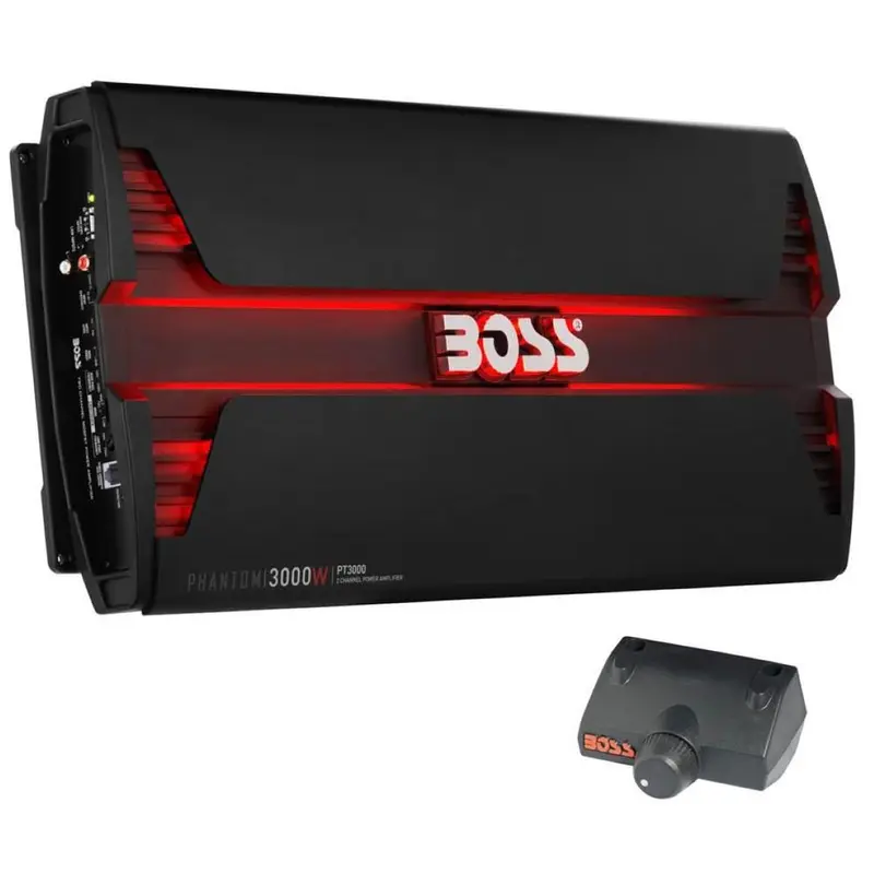 3000-Watt 2 Channel Car Audio Amplifier Power LED Amp plus Remote32.5 / each