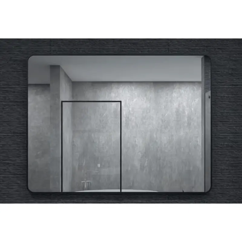 48 in. W x 36 in. H Rectangular Framed Wall Bathroom Vanity Mirror