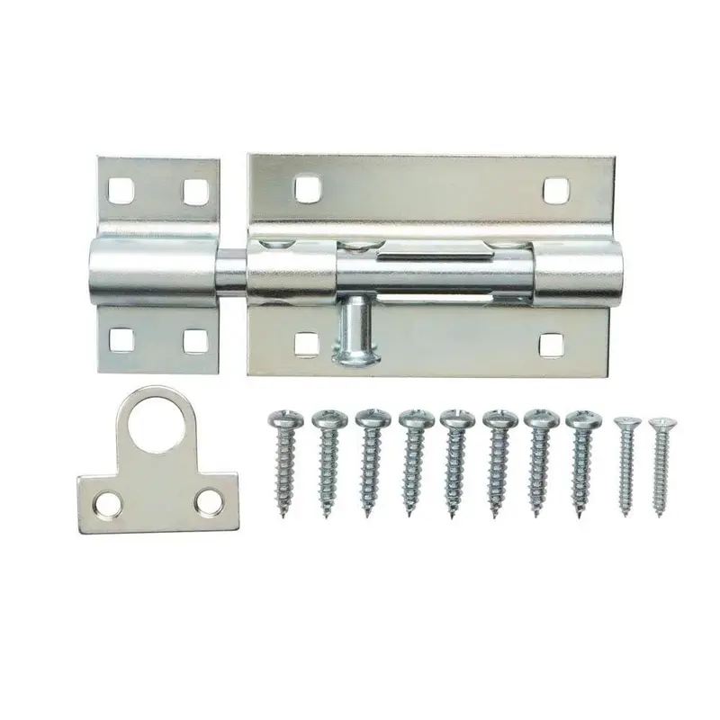 5 in. Zinc-Plated Heavy Duty Barrel Bolt