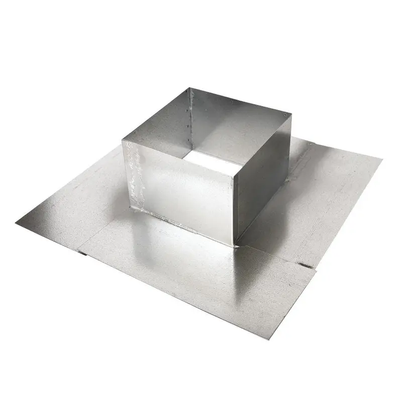 6 in. x 6 in. Split Pitch Pan with Open Bottom - Soldered0.5 / 6
