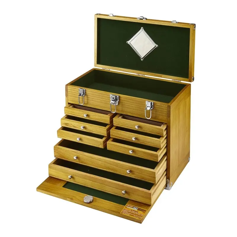 8 Drawer Wood Tool Chest