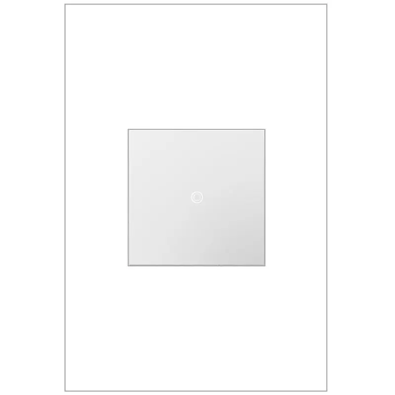 adorne sofTap 15 Amp Single-Pole/3-Way Switch, WhiteMagnesium / .16 / Single