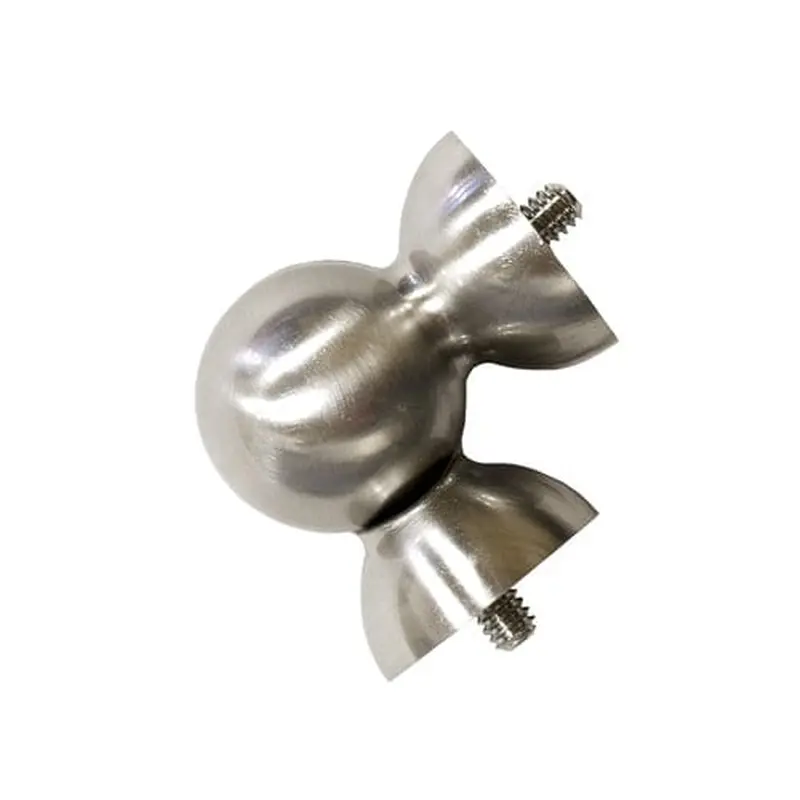 allen   roth Brushed Nickel Single Curtain Rod Bracket