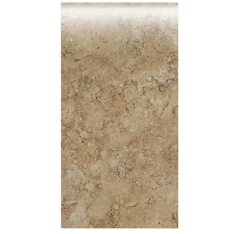 American Olean Bordeaux Marron Ceramic Bullnose Tile (4-in x 8-1/2-in)