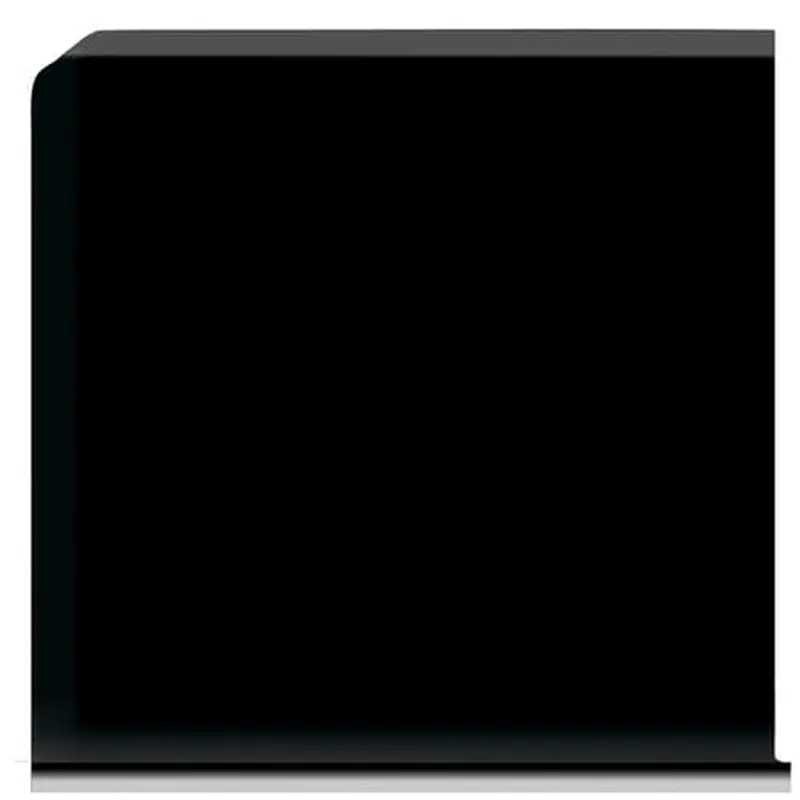American Olean Bright Gloss Black Ceramic Cove Base Tile (4-in x 4-in)