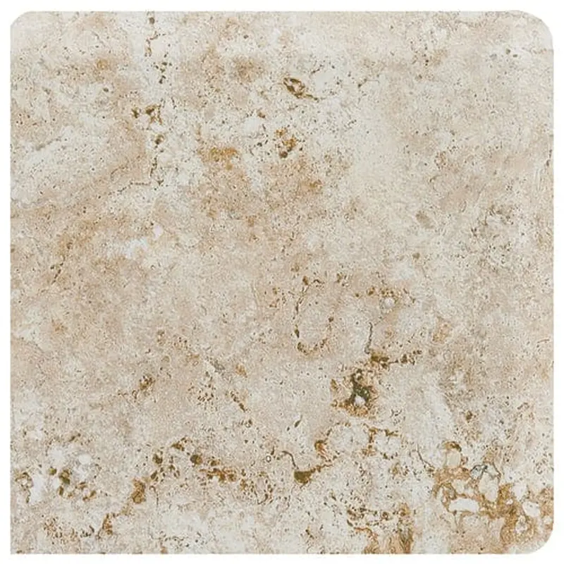 American Olean Bordeaux Creme Ceramic Bullnose Tile (3-in x 3-in)Creme