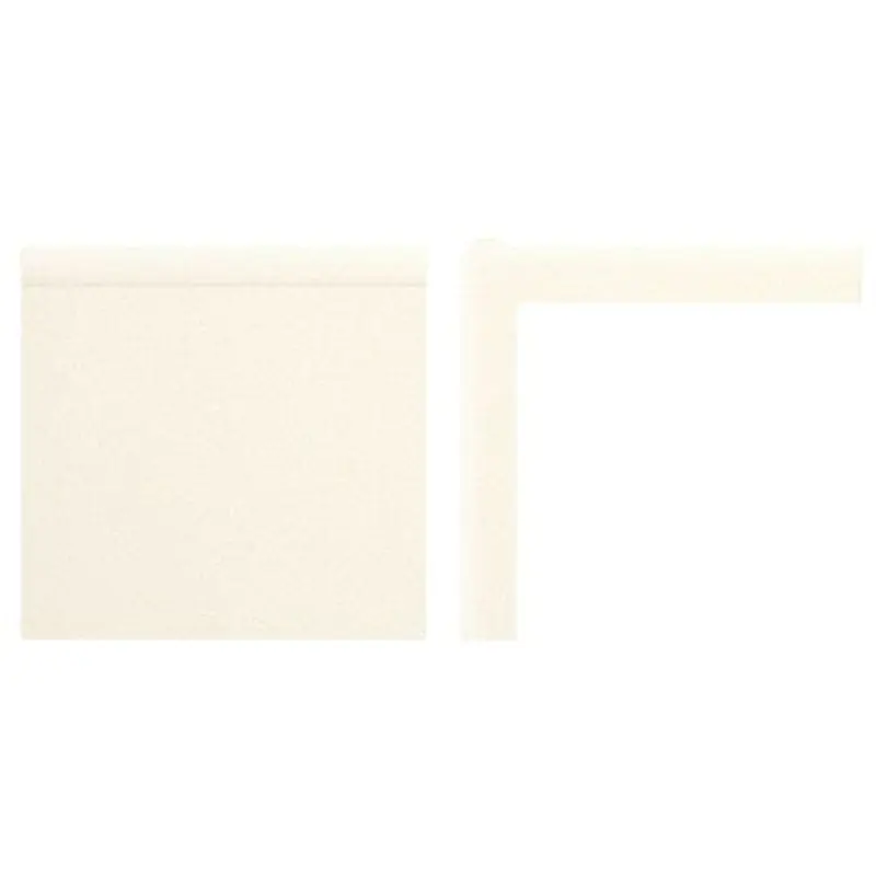 American Olean Bright Biscuit Ceramic Mud Cap Tile (2-in x 6-in)