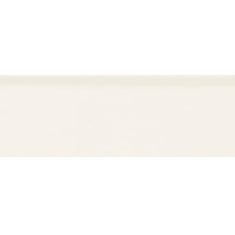 American Olean Matte Designer White Ceramic Bullnose Tile (2-in x 6-in)