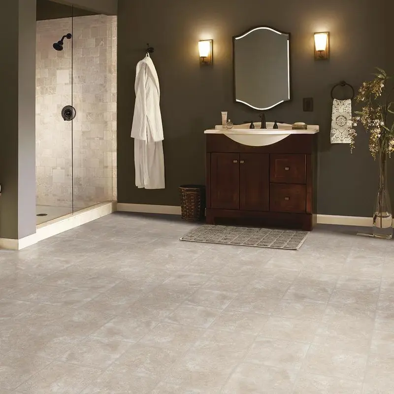 Armstrong Flooring 45-piece 12-in x 12-in Sandstone Peel and Stick Vinyl Tilesq/ft