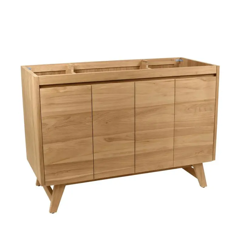 Avanity Coventry 48-in Natural Teak Bathroom Vanity CabinetGray Teak