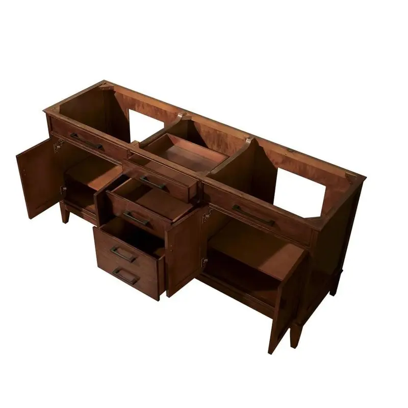 Avanity Madison 72-in Tobacco Bathroom Vanity Cabinet