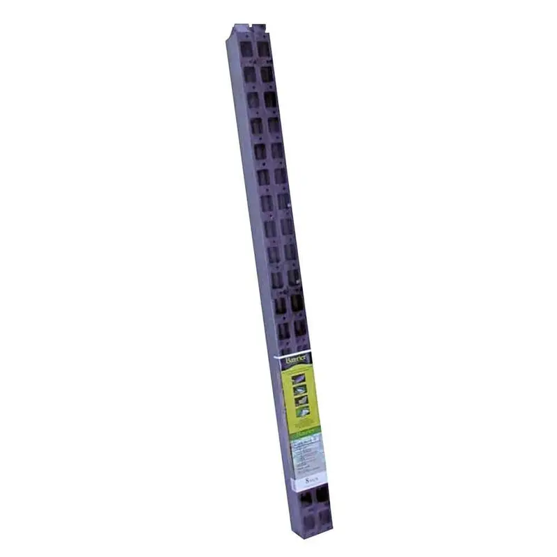Barrier 6 ft. 8 in. Paver Edging with Spikes (8-Pack)black / 16.1 / 8