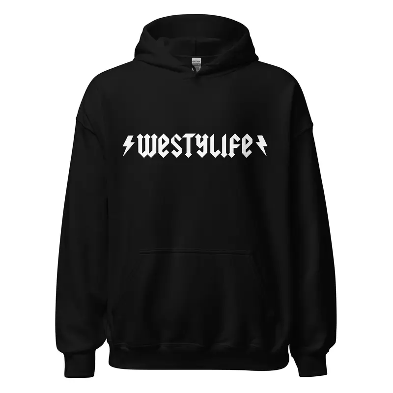 AC/DC Westylife Logo HoodieBlack / S